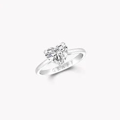 Graff Paragon Heart Shape Diamond Engagement Ring^ Heart|Paragon