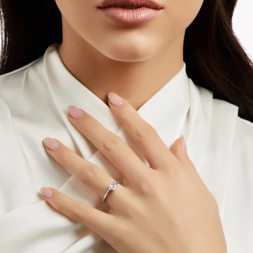 Graff Paragon Heart Shape Diamond Engagement Ring^ Heart|Paragon
