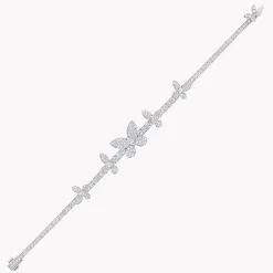 Graff Pavé Butterfly Diamond Bracelet^ Bridal Jewelry|White Diamond