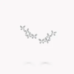 Graff Pavé Butterfly Diamond Petite Ear Climbers^ Butterfly|Earrings