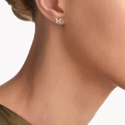 Graff Pavé Butterfly Diamond Petite Stud Earrings^ Butterfly|Stud Earrings