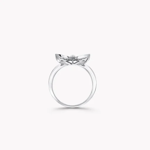 Graff Pavé Butterfly Diamond Small Ring^ White Gold|Butterfly