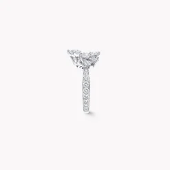 Graff Pear Shape and Marquise Cut Diamond Ring^ White Diamond|Classic Graff