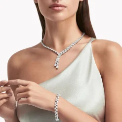 Graff Pear Shape Diamond Bracelet^ White Diamond|Classic Graff