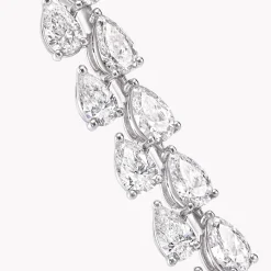Graff Pear Shape Diamond Bracelet^ White Diamond|Classic Graff