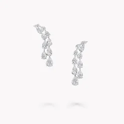 Graff Pear Shape Diamond Earrings^ Classic Graff