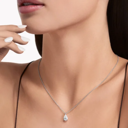 Graff Pear Shape Diamond Solitaire Pendant^ White Diamond|Classic Graff
