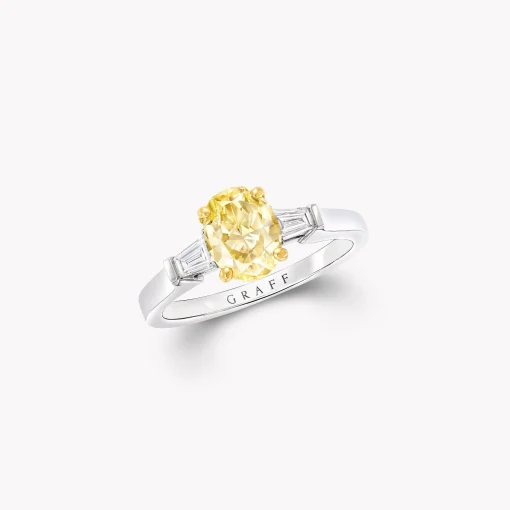 Graff Promise Oval Yellow Diamond Engagement Ring^ Oval|Promise