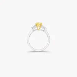 Graff Promise Oval Yellow Diamond Engagement Ring^ Oval|Promise