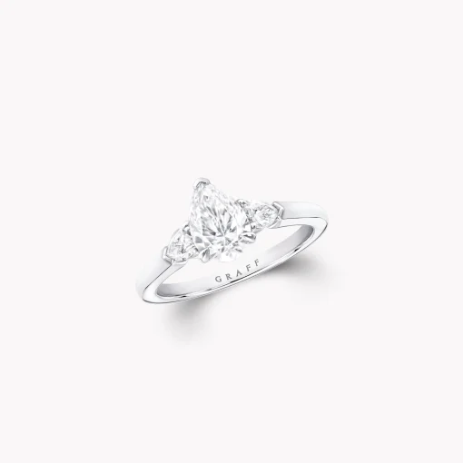 Graff Promise Pear Shape Diamond Engagement Ring^ Promise|Pear