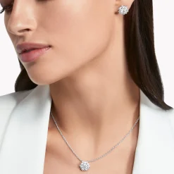 Graff Round Diamond Cluster Stud Earrings^ Bridal Jewelry|White Diamond