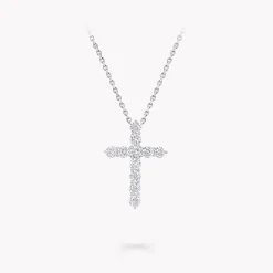 Graff Round Diamond Cross Large Pendant^ Classic Graff|Men's Jewelry