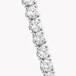 Graff Round Diamond Slim Bracelet^ Bridal Jewelry|White Gold