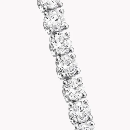 Graff Round Diamond Slim Bracelet^ Bridal Jewelry|White Gold