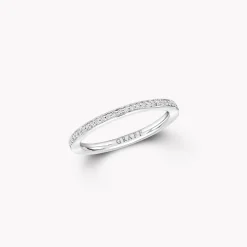 Graff Round Diamond Wedding Band^ Eternity Rings|For Her