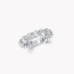 Graff Shared Claw Round Diamond Wedding Band^ Eternity Rings|For Her