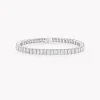 Graff Slim Emerald Cut Diamond Bracelet^ White Diamond|Classic Graff