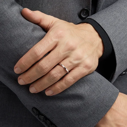 Graff Spiral Band^ Couples’ Rings