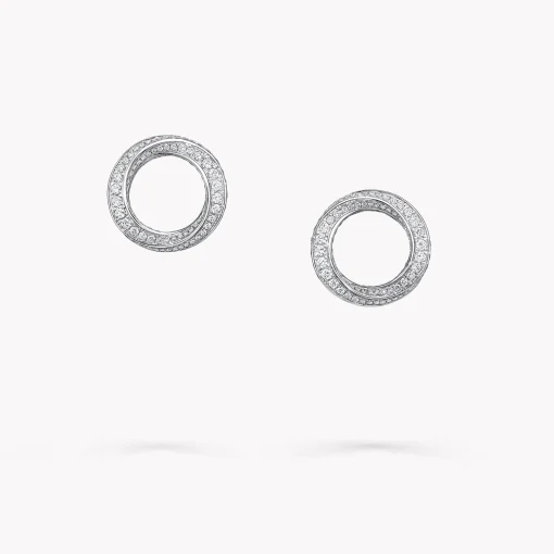 Graff Spiral Diamond Stud Earrings^ Spiral|Stud Earrings