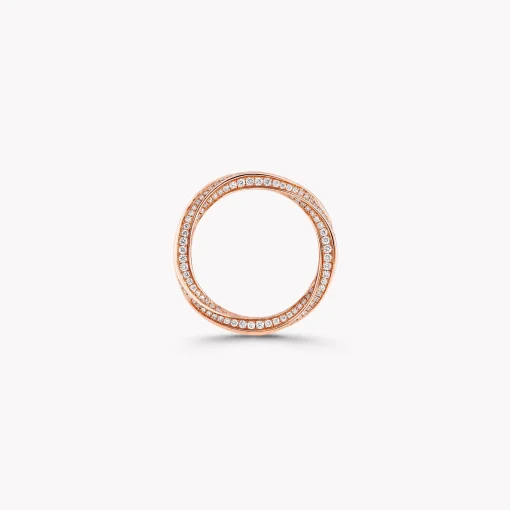 Graff Spiral Pavé Diamond Band^ Couples’ Rings