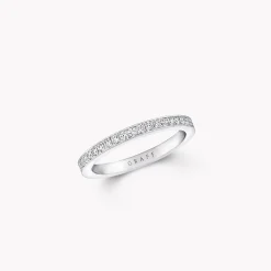 Graff Thread Set Diamond Wedding Band^ Eternity Rings|For Her