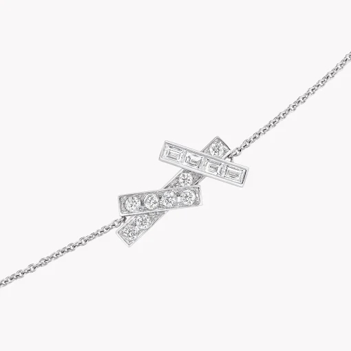Graff Threads Diamond Mini Bracelet^ White Gold|Threads