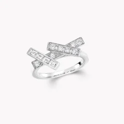 Graff Threads Diamond Mini Ring^ White Gold|Threads
