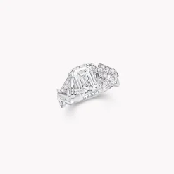 Graff Threads Solitaire Diamond Ring^ White Diamond|Threads