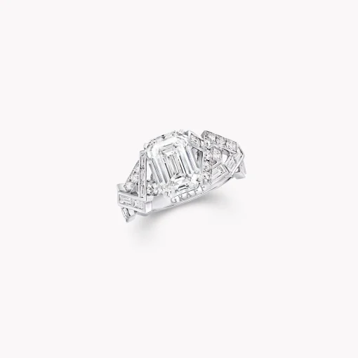 Graff Threads Solitaire Diamond Ring^ White Diamond|Threads