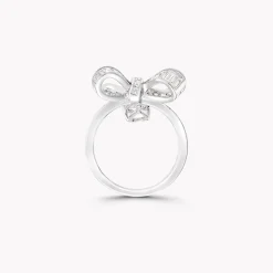 Graff Tilda's Bow Baguette Cut Diamond Drop Ring^ Tilda's Bow|Rings