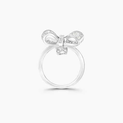 Graff Tilda's Bow Baguette Cut Diamond Drop Ring^ Tilda's Bow|Rings