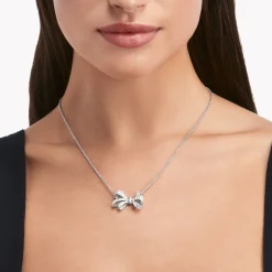 Graff Tilda’s Bow Classic Diamond Pendant^ White Gold|White Diamond