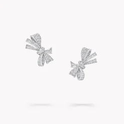 Graff Tilda’s Bow Classic Diamond Stud Earrings^ Bridal Jewelry|White Diamond