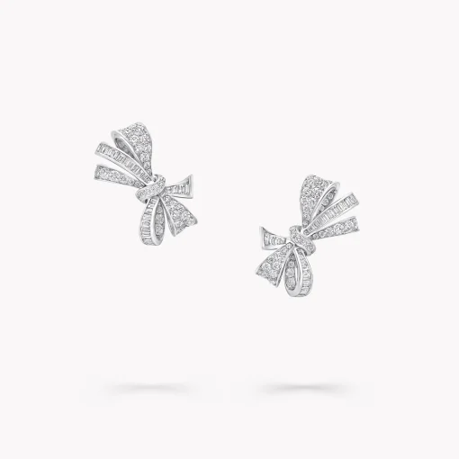 Graff Tilda’s Bow Classic Diamond Stud Earrings^ Bridal Jewelry|White Diamond