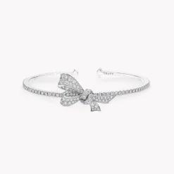 Graff Tilda’s Bow Diamond Bangle^ White Gold|Tilda's Bow