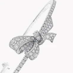 Graff Tilda’s Bow Diamond Bangle^ White Gold|Tilda's Bow