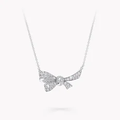 Graff Tilda's Bow Diamond Pendant^ White Diamond|Tilda's Bow