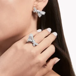 Graff Tilda’s Bow Diamond Stud Earrings^ White Diamond|Tilda's Bow