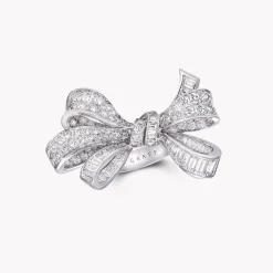 Graff Tilda's Bow Double Knot Diamond Ring^ White Gold|Tilda's Bow