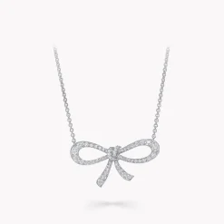Graff Tilda's Bow Mini Diamond Pendant^ Tilda's Bow|Necklaces & Pendants