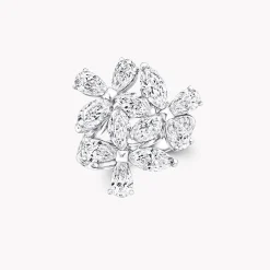 Graff Triple Classic Butterfly Diamond Ring^ White Diamond|Butterfly