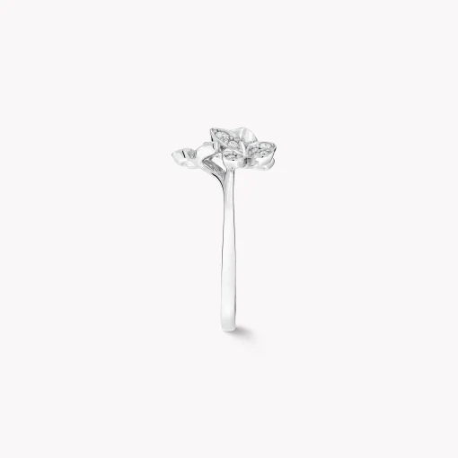 Graff Triple Pavé Butterfly Diamond Mini Ring^ Butterfly|Rings