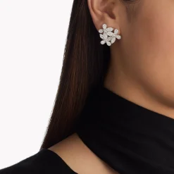Graff Triple Pavé Butterfly Diamond Earrings^ Bridal Jewelry|Butterfly