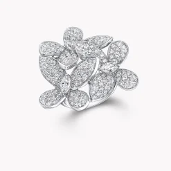 Graff Triple Pavé Butterfly Diamond Ring^ Butterfly|Rings