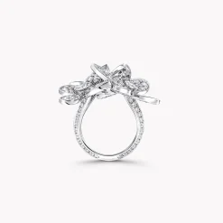 Graff Triple Pavé Butterfly Diamond Ring^ Butterfly|Rings
