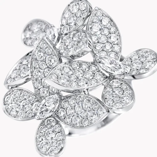 Graff Triple Pavé Butterfly Diamond Ring^ Butterfly|Rings