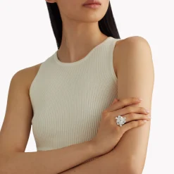 Graff Triple Pavé Butterfly Diamond Small Ring^ Butterfly|Rings
