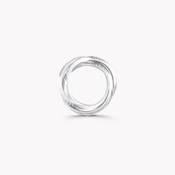 Graff Triple Spiral Pavé Diamond Ring^ White Gold|Spiral