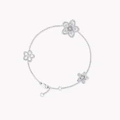Graff Wild Flower Diamond Bracelet^ White Gold|Wild Flower