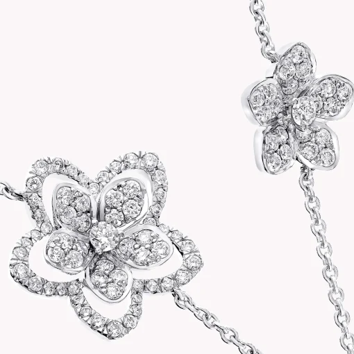 Graff Wild Flower Diamond Bracelet^ White Gold|Wild Flower